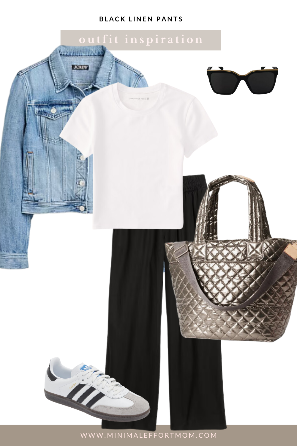 6 Stylish Black Linen Pant Outfits for Moms Over 40 The Intuitive Edit